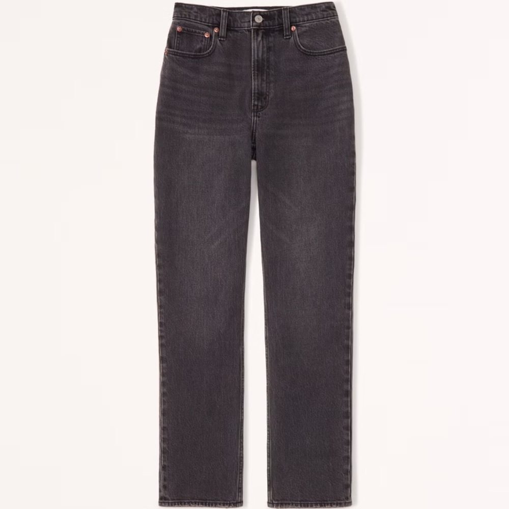 NWT 30 X-Long Ultra High Rise 90s Black Jeans